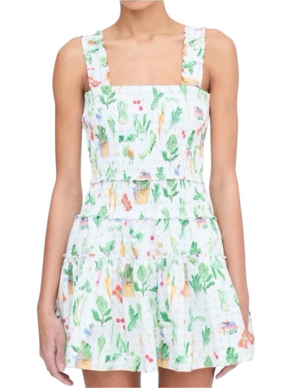 NEW Hill House Mini Azalea nap dress. Farmers Market. S. NWT - Picture 5 of 7